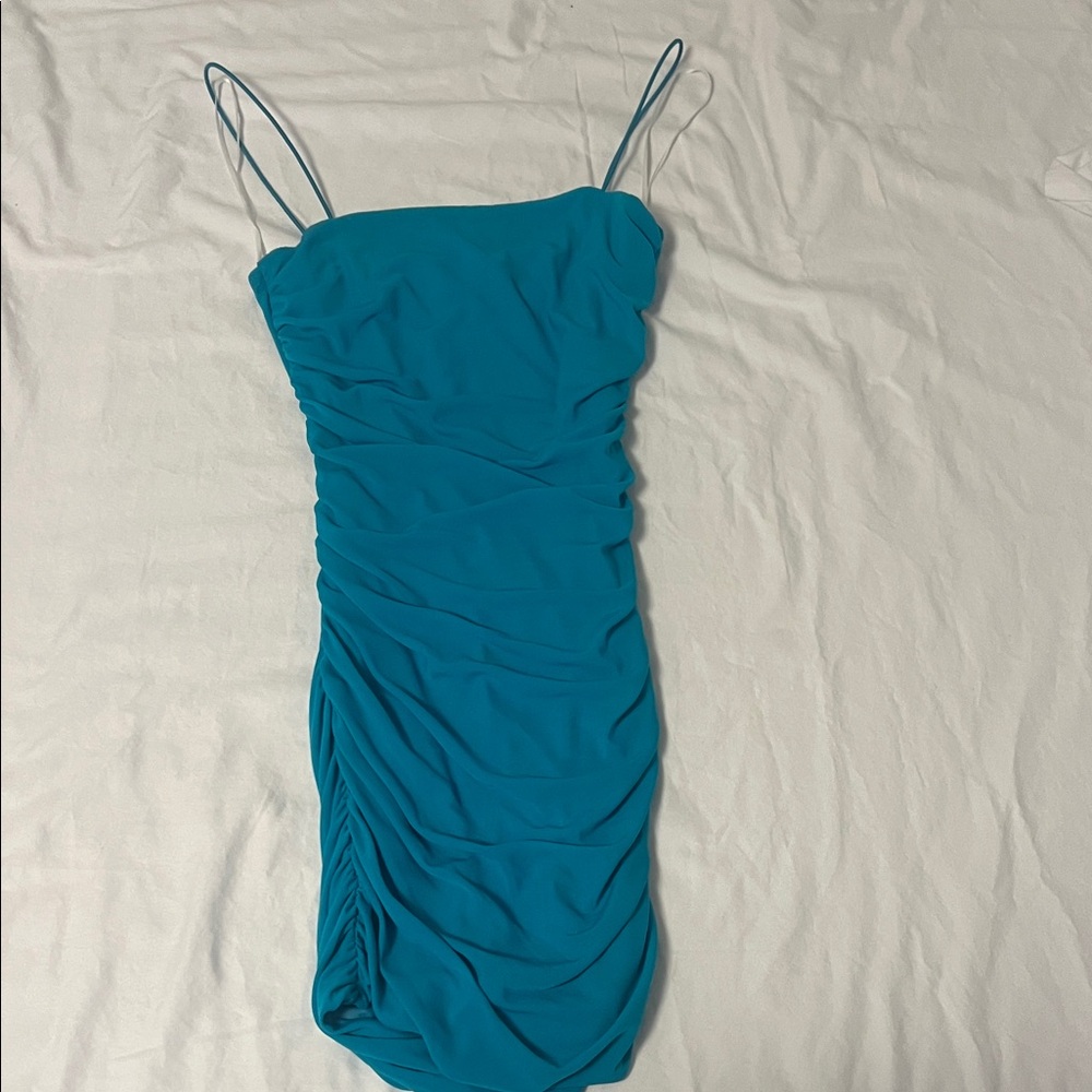 Princess Polly Teal Dress